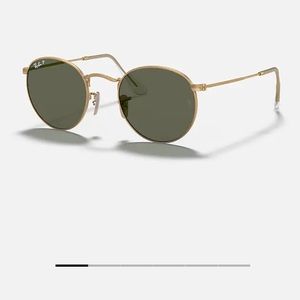 Round Metal Rayban Sunglasses